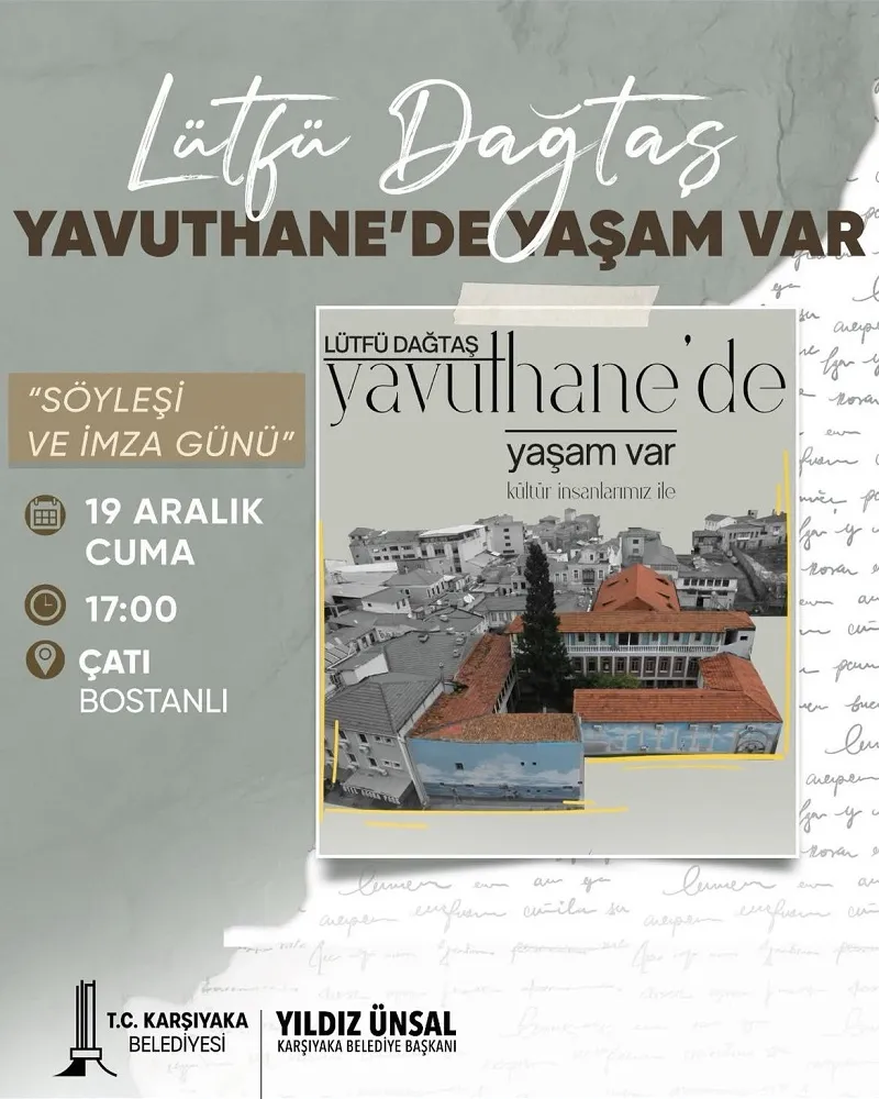 Lütfü Dağtaş Söyleşi ve İmza Günü